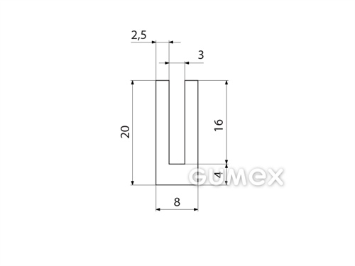 SILIKONPROFILE U-FORM